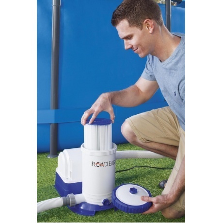 Фильтр-насос 9463 л/час  Bestway 58391 - фото 2