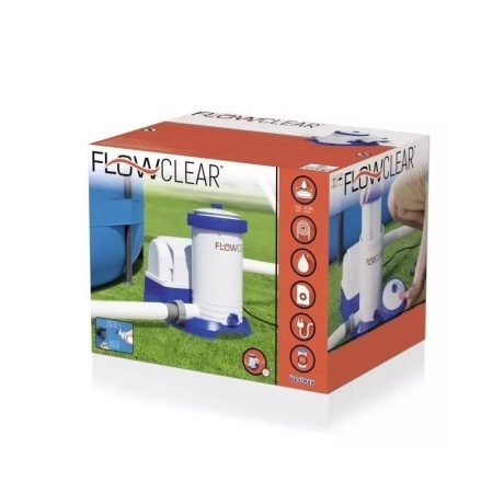Фильтр-насос 9463 л/час  Bestway 58391 - фото 6