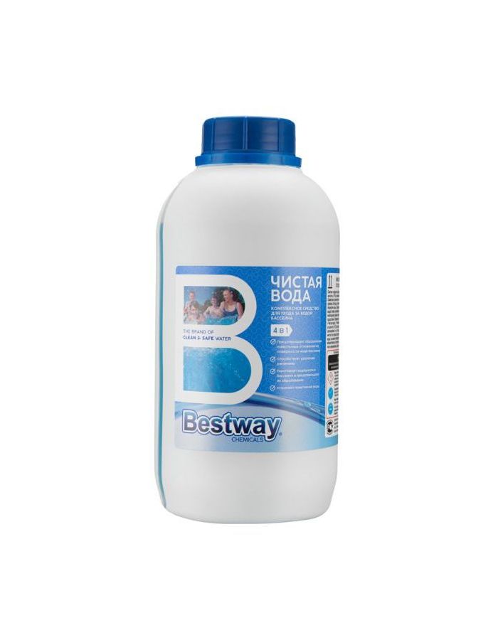 Дезинфектор  BestWay Chemicals Чистая вода 4в1 SAFE 3L B1909202