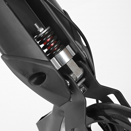 Самокат с ручным тормозом Black   (колеса 230/200 мм, ABEC 9, велосипедный руль, 2 амортизатора) - фото 8