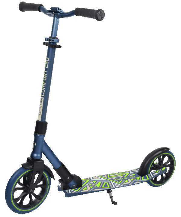 

Самокат TechTeam 230R Comfort (2021) синий, Зеленый/синий