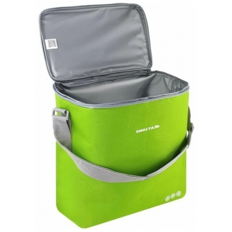 Термосумка (сумка-холодильник) Biostal Кантри (20 л.), зеленая - фото 3