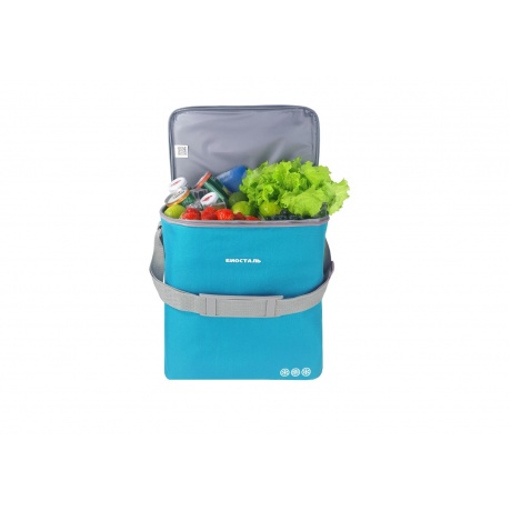 Термосумка (сумка-холодильник) Biostal Кантри (20 л.), синяя - фото 1