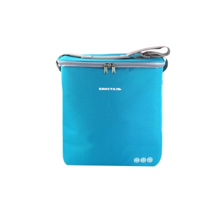 Термосумка (сумка-холодильник) Biostal Кантри (20 л.), синяя - фото 2