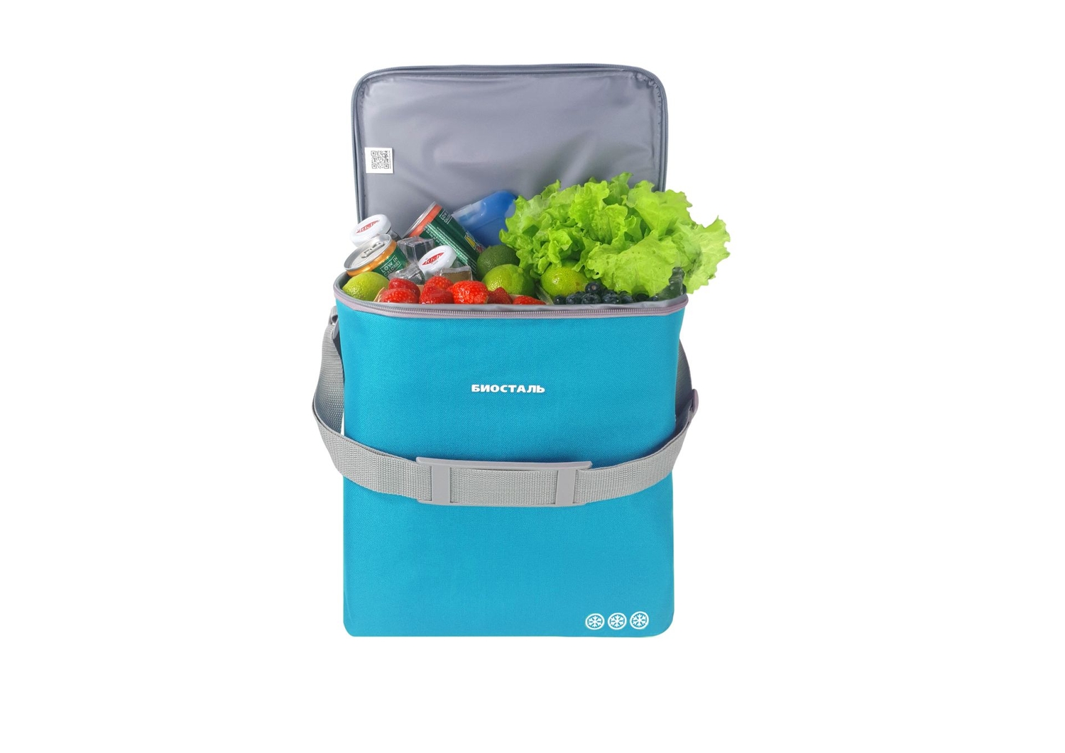 Термосумка (сумка-холодильник) Biostal Кантри (20 л.), синяя сумка холодильник кантри цвет лазурный 20л tcd 20b