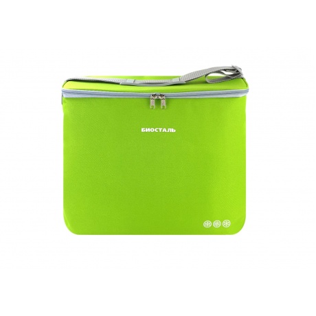 Термосумка (сумка-холодильник) Biostal Кантри (30 л.), зеленая - фото 2