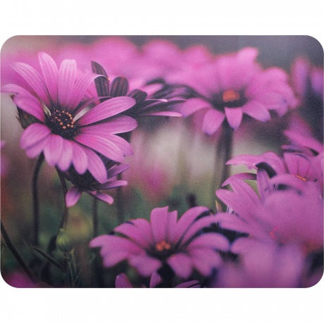 Коврик Buro для мыши BU-M20045 рисунок/цветы - фото 3