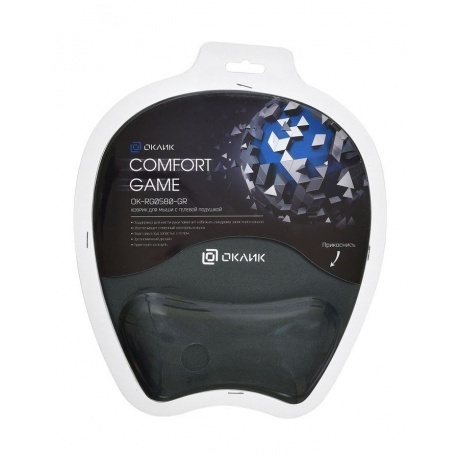 

Коврик Oklick для мыши OK-RG0580-GR серый