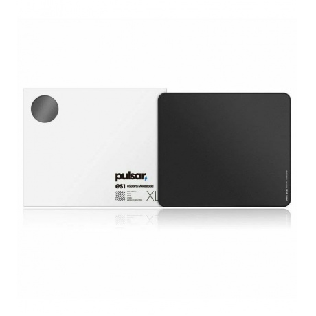 Коврик игровой Pulsar ES1 Mouse Pad 3mm XL 490x420 Black - фото 3