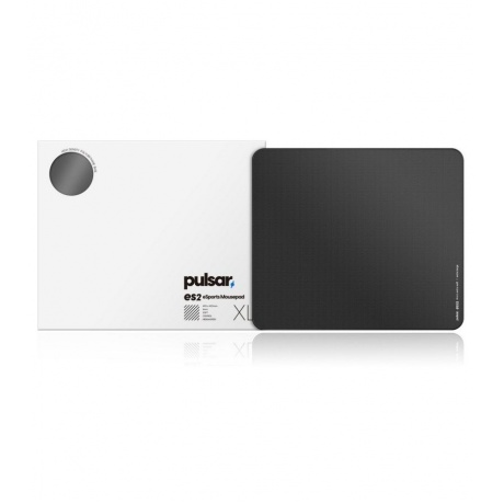 Коврик игровой Pulsar ES2 Mouse Pad 4mm XL 490x420 Black - фото 3