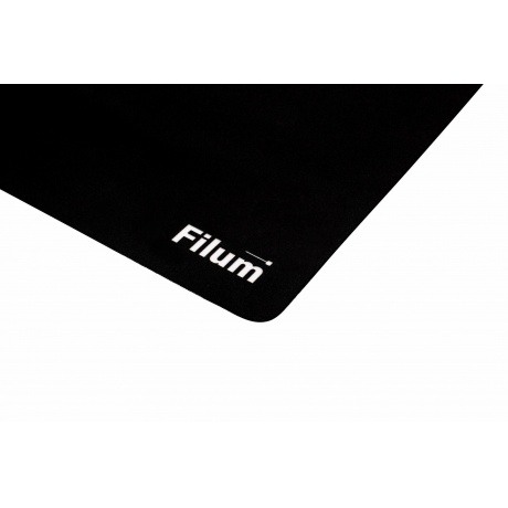 Коврик Filum FL-MP-S-BK-1 черный (250*200*1 мм., ткань+резина.) - фото 2