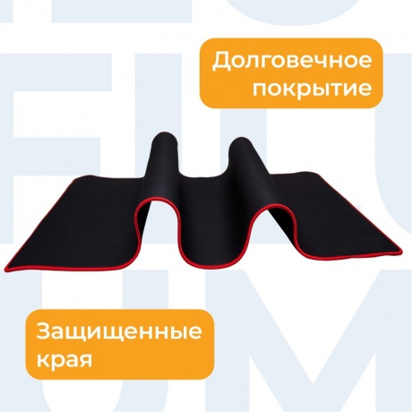 Коврик Filum FL-MP-XL-GAME черный (XL- 900*450*3 мм, ткань+резина) - фото 5