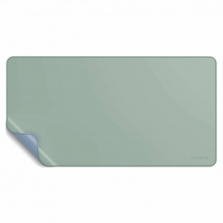 Коврик для мыши Satechi Dual Side Eco-Leather Deskmate Blue-Green ST-LDMBL - фото 3