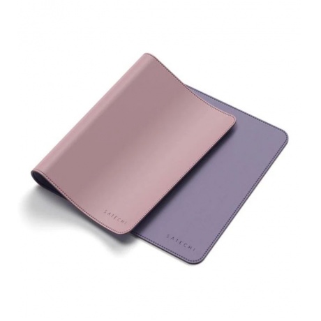 Коврик для мыши Satechi Eco Leather Deskmate Pink-Purple ST-LDMPV - фото 3