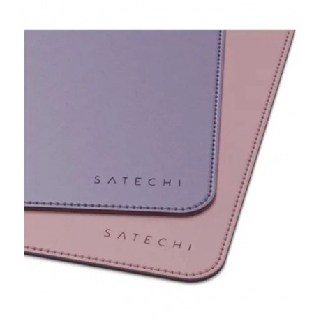 Коврик для мыши Satechi Eco Leather Deskmate Pink-Purple ST-LDMPV - фото 4
