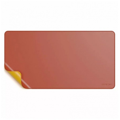 Коврик для мыши Satechi Eco Leather Deskmate Yellow-Orange ST-LDMYO180625 - фото 1