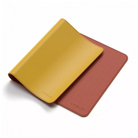 Коврик для мыши Satechi Eco Leather Deskmate Yellow-Orange ST-LDMYO180625 - фото 3