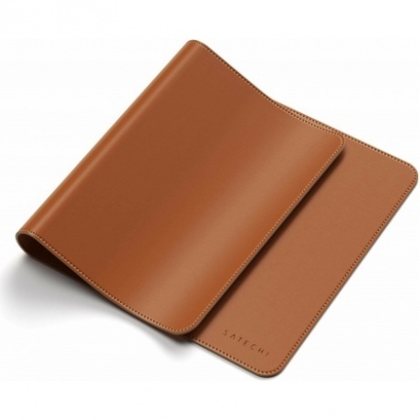 Коврик Satechi Eco Leather Deskmate Размер 58,5 x 31 см. коричневый. - фото 2