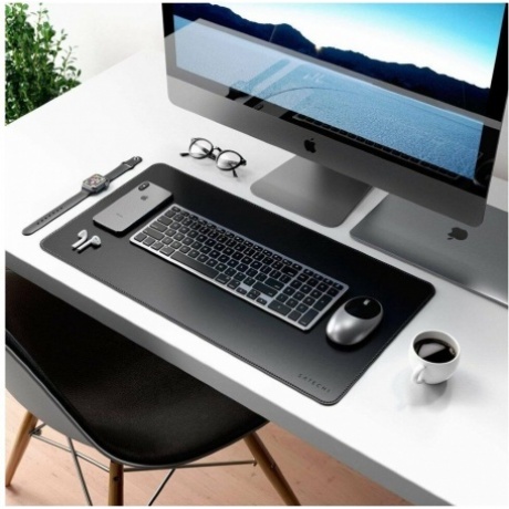 Коврик Satechi Eco Leather Deskmate Размер 58,5 x 31 см. коричневый. - фото 6