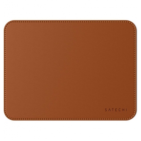 Коврик Satechi Eco Leather Mouse Pad Размер 25 x 19 см. коричневый. - фото 4