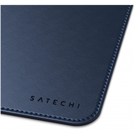 Коврик Satechi Eco Leather Mouse Pad Размер 25 x 19 см. синий. - фото 3