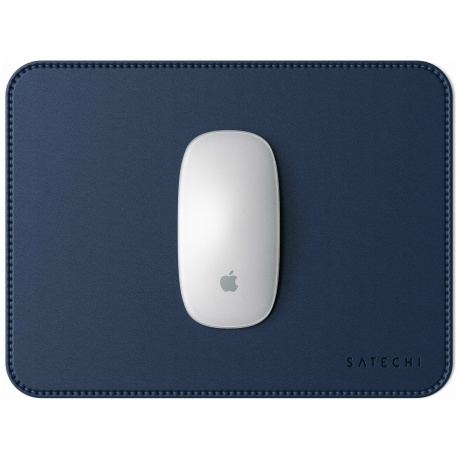 Коврик Satechi Eco Leather Mouse Pad Размер 25 x 19 см. синий. - фото 5