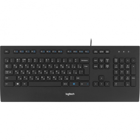 Клавиатура Logitech K280e черный USB