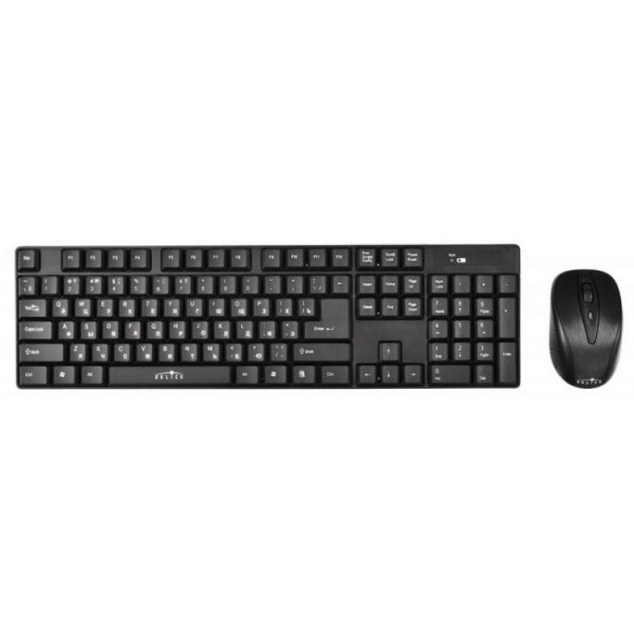 Набор клавиатура-мышь Oklick 210M черный цена и фото