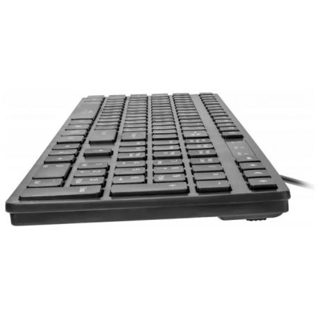 Клавиатура Oklick 556S черный USB slim Multimedia - фото 5