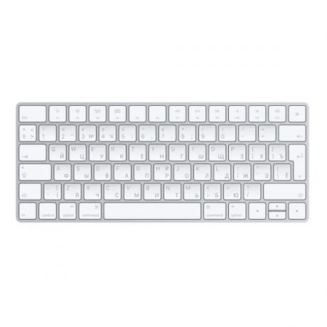 Клавиатура Apple Magic Keyboard (MLA22RU/A) White Bluetooth - фото 1