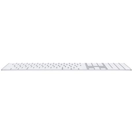 Клавиатура Apple Magic Keyboard with Numeric Keypad (MQ052RS/A) Silver Bluetooth - фото 5