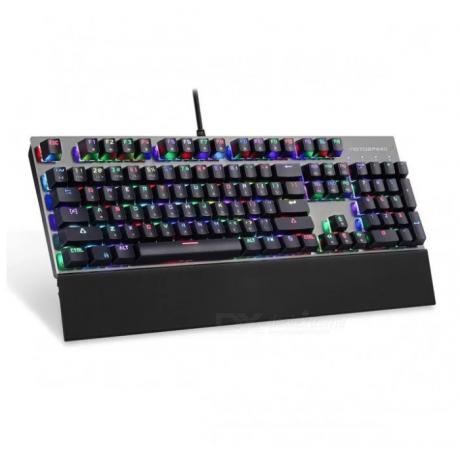 Игровая проводная клавиатура Motospeed CK108 Rainbow - фото 2
