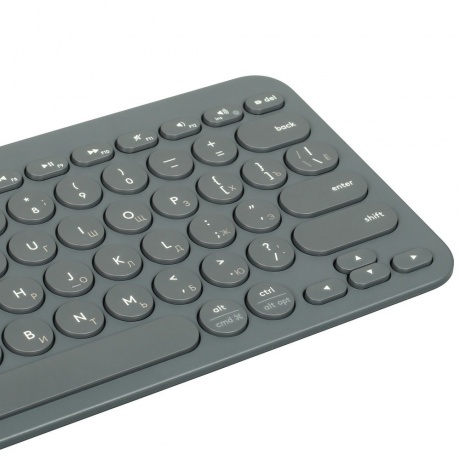 Клавиатура Logitech K380 Wireless Dark Grey - фото 4