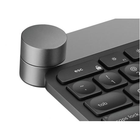 Клавиатура Logitech Craft Advanced keyboard Grey Bluetooth - фото 7