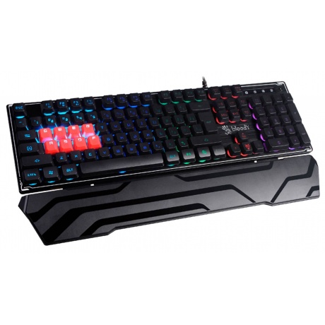 Клавиатура A4Tech Bloody B3370R Black USB - фото 2
