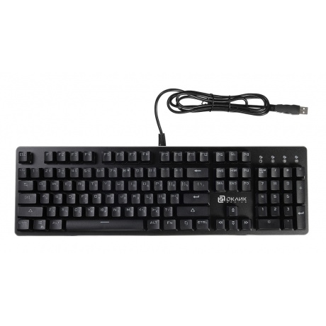 Клавиатура Oklick 990G RAGE черный - фото 5