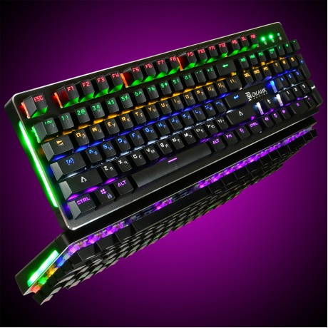 Клавиатура Oklick 990G RAGE черный - фото 10