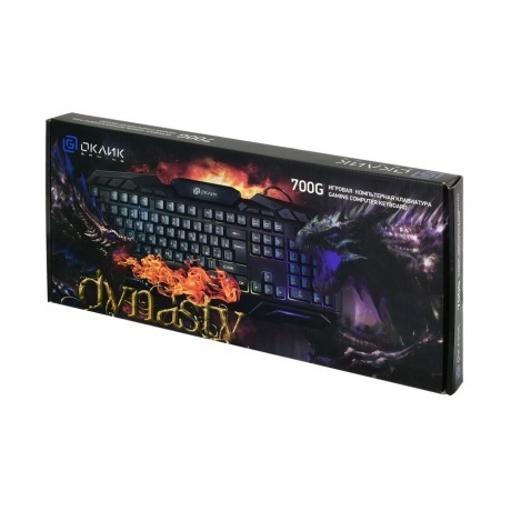 Клавиатура Oklick 700G Dynasty черный - фото 5