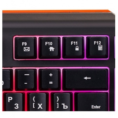 Клавиатура Oklick 710G BLACK DEATH черный/серый - фото 15