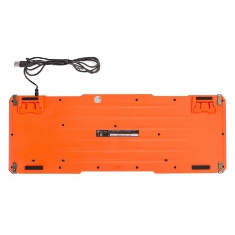 Клавиатура Oklick 717G BLACK DEATH черный/серый - фото 18