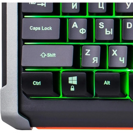 Клавиатура Oklick 717G BLACK DEATH черный/серый - фото 31