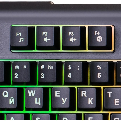 Клавиатура Oklick 717G BLACK DEATH черный/серый - фото 35