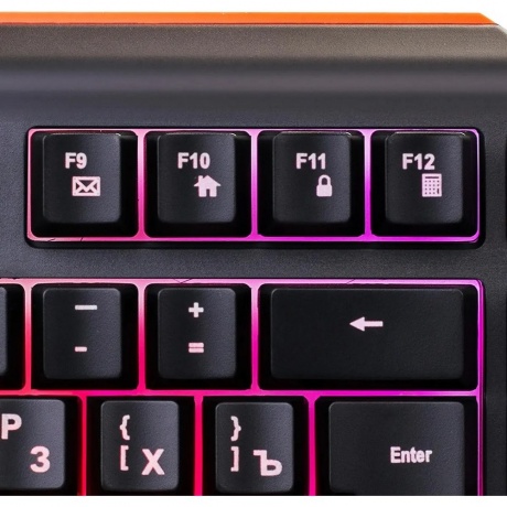 Клавиатура Oklick 717G BLACK DEATH черный/серый - фото 40