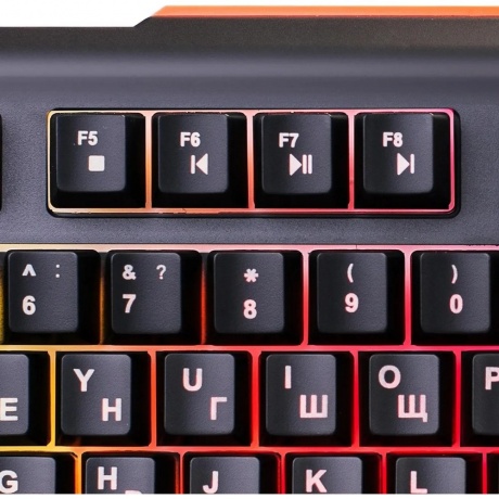 Клавиатура Oklick 717G BLACK DEATH черный/серый - фото 43