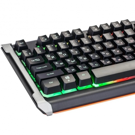 Клавиатура Oklick 717G BLACK DEATH черный/серый - фото 45