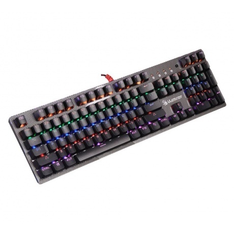 Клавиатура A4Tech Bloody B810R NetBee черный - фото 2