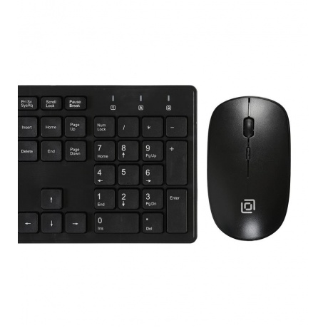 Набор клавиатура+мышь Oklick 240M черный - фото 5