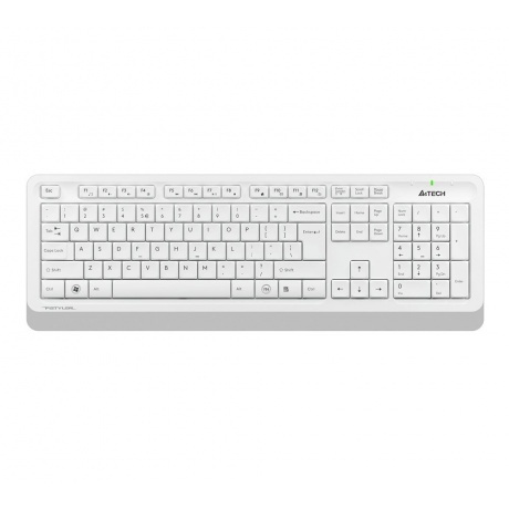 Набор клавиатура+мышь A4Tech Fstyler FG1010 белый/серый - фото 3
