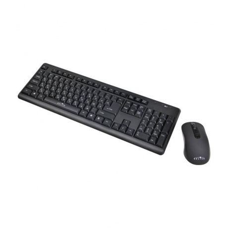 Набор клавиатура+мышь Oklick 270M черный - фото 1