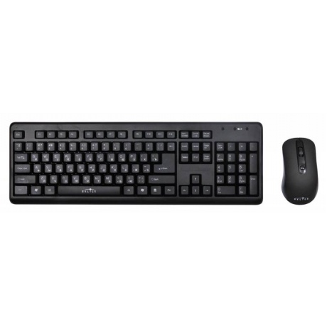 Набор клавиатура+мышь Oklick 270M черный - фото 7